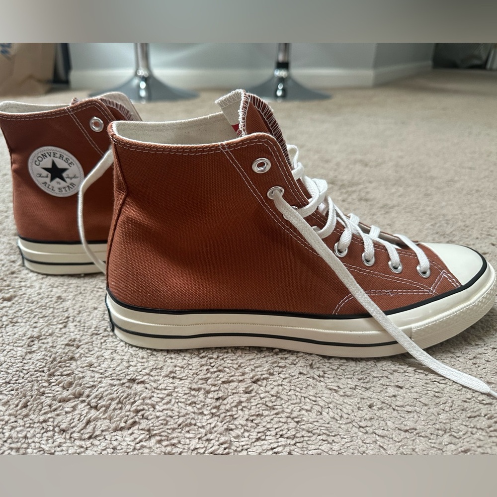 Brown Converse High Tops Men’s 10.5/Women’s 12.5